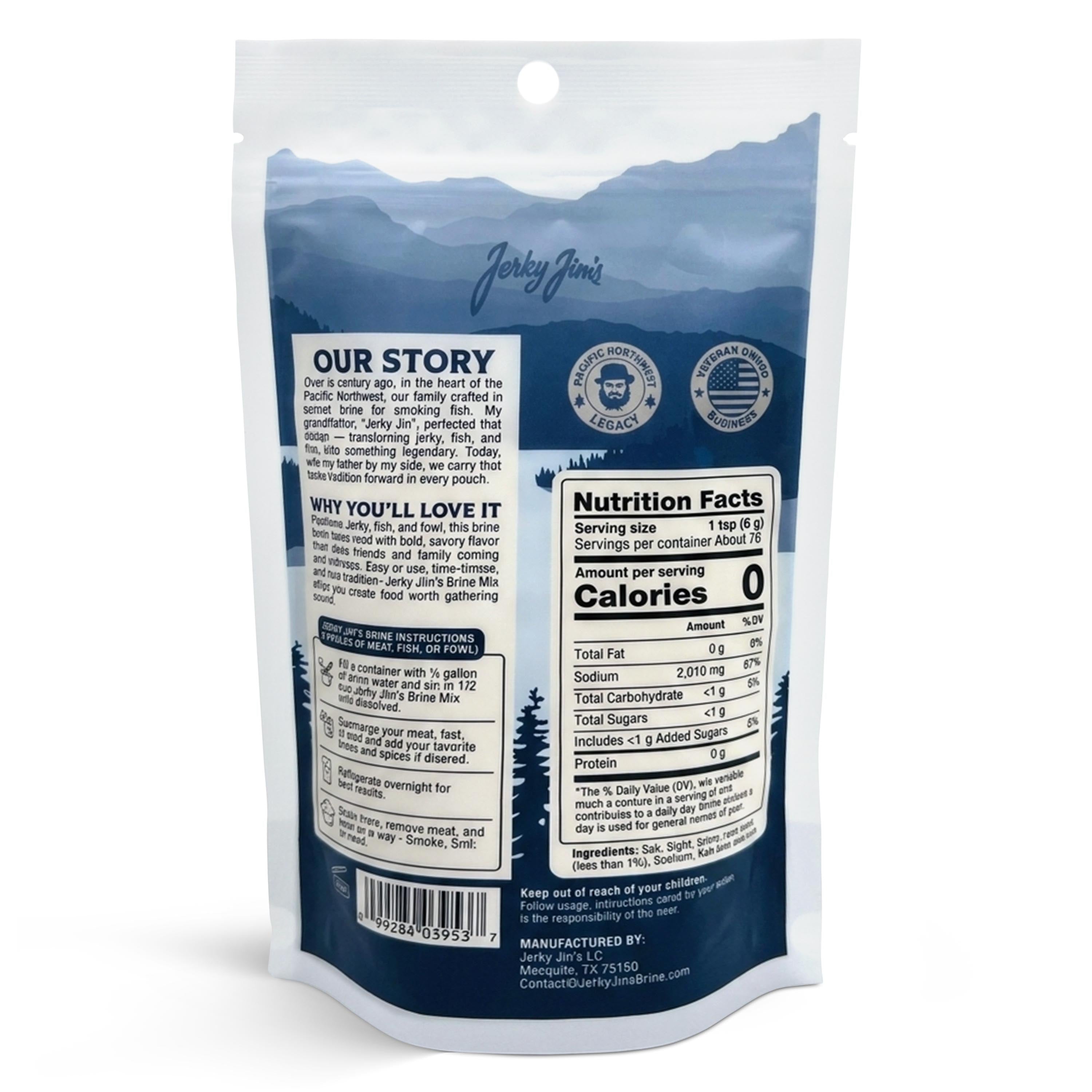 Jerky Jim's Brine Mix